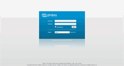 Desktop Screenshot of mail.cabletel.com.mk